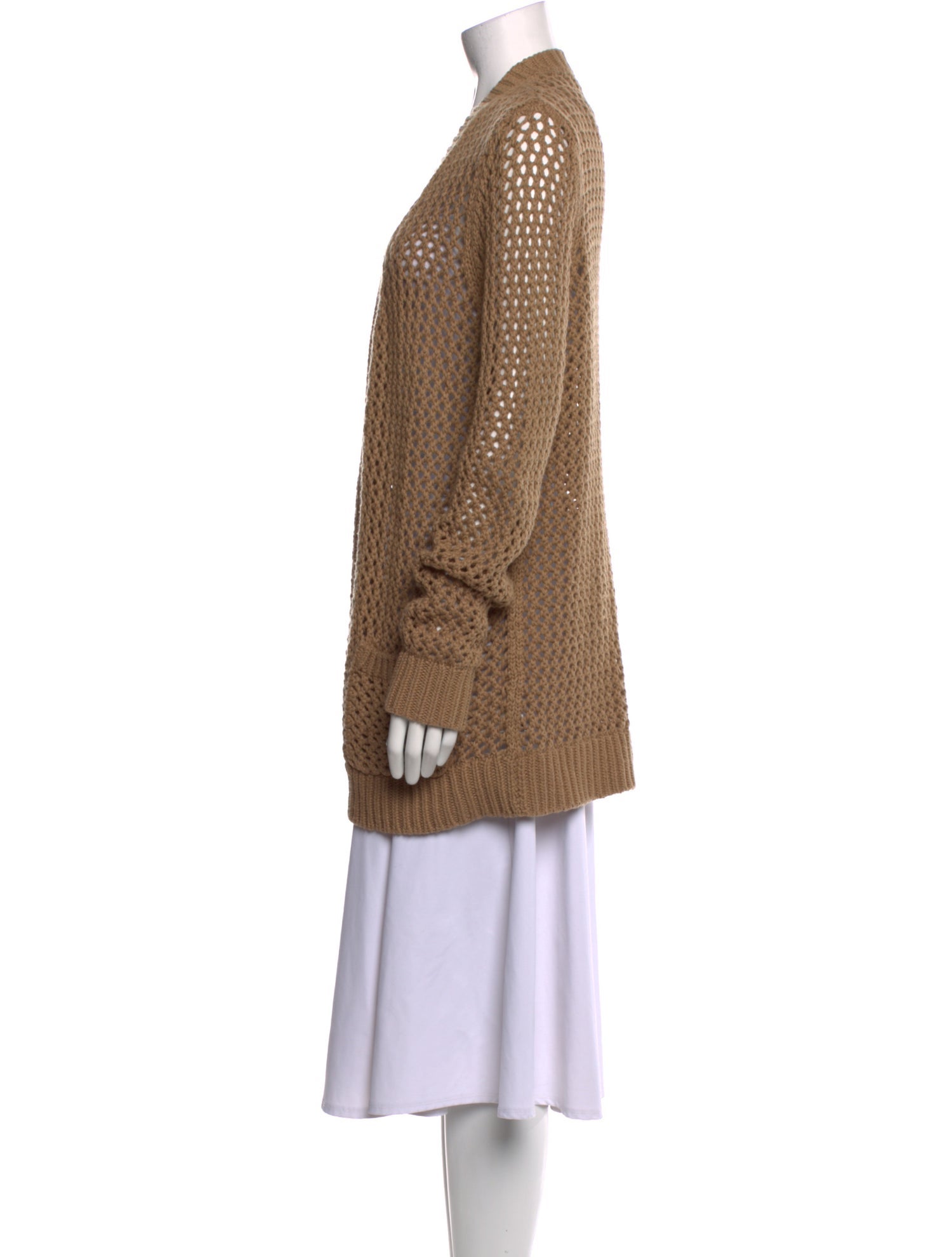 Michael Kors Cashmere Open Front Sweater